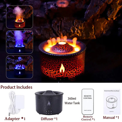 Volcano Humidifier & diffuser